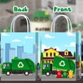 thumbnail image 2 of 16 Pieces Garbage Truck Goodie Bags,Trash Truck Gift Snacks Treat Candy Party Favors Bags for Waste Management Recycling Theme Party Decorations, 2 of 6