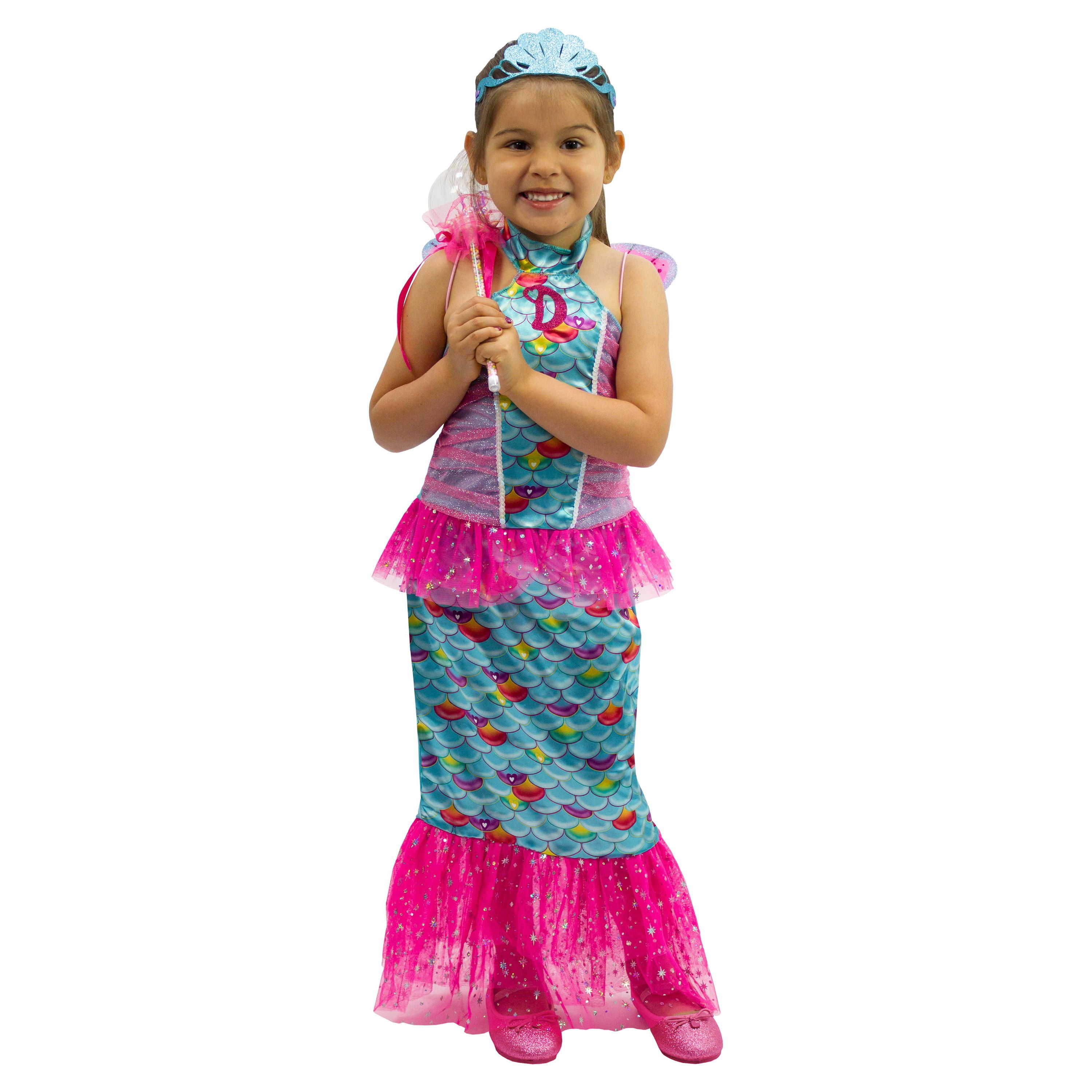 License Love Diana Mermaid & Butterfly Dress up Kit for Girls