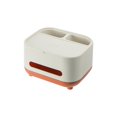 thumbnail image 2 of Kezqiaxn Tissue Box Covers Storage Boxes Nachuan Desktop Tissue Organizer Living Room Plastic Remote Control Storage Bins Home Coffee Table Compartment Cretive Paper Case C, 2 of 3