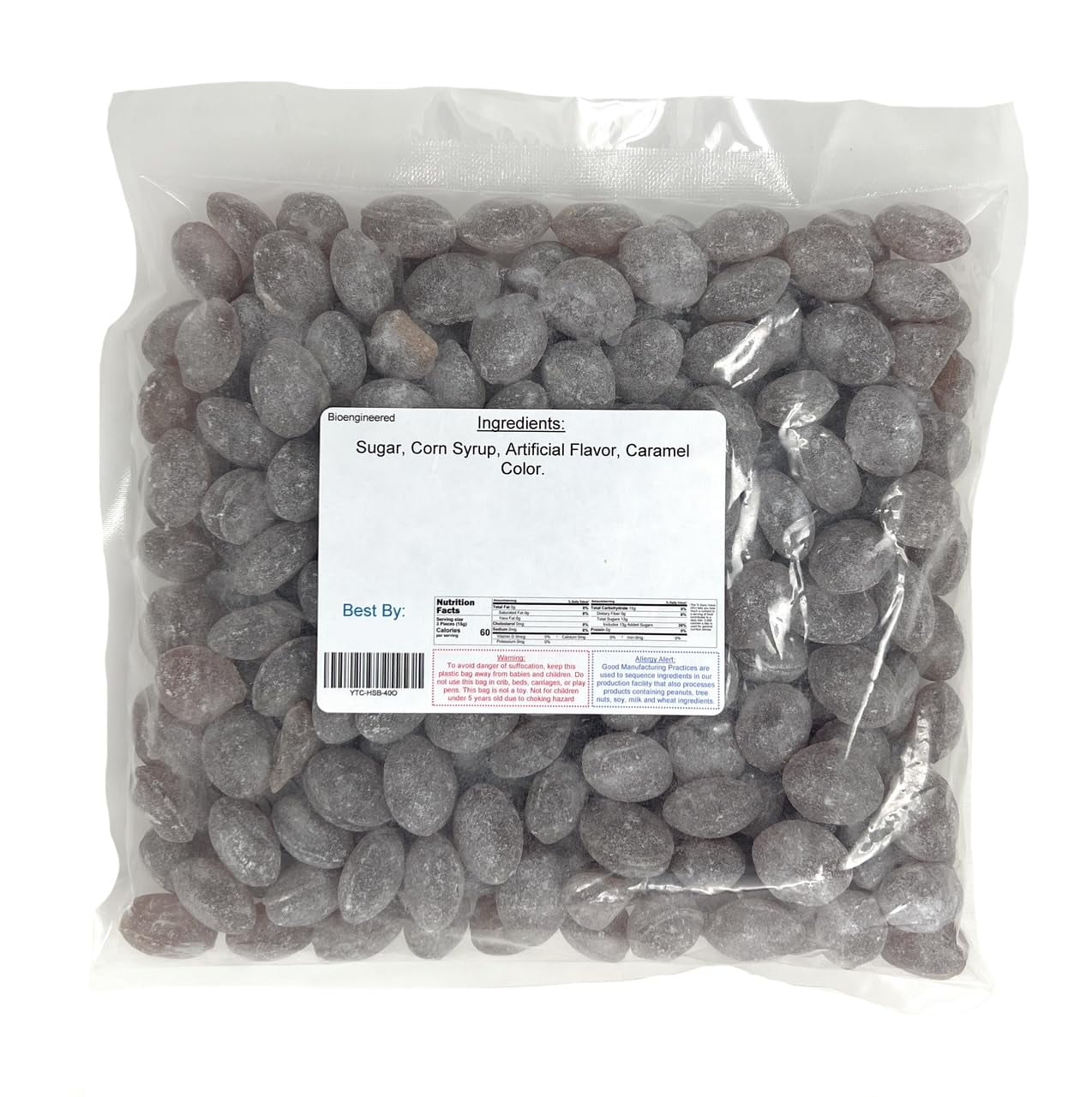 YANKEETRADERS® Root Beer Sanded Hard Candy, 40 Ounce Bag