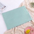 thumbnail image 1 of Nvzi 1 funda de almohada acolchada de satén blanco, cómoda y transpirable, 11,81 x 19,69 pulgadas (verde), 1 of 5