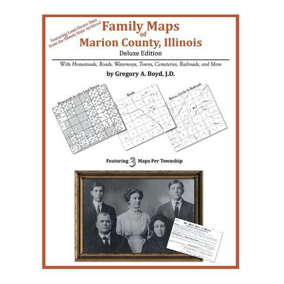 Family Maps of Marion County, Illinois