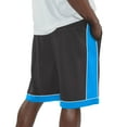 thumbnail image 2 of Men's Starter Black/Blue Carolina Panthers Fan Favorite Fashion Shorts, 2 of 2