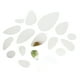 thumbnail image 1 of Espejo de pared, espejo acrílico ovalado decorativo Espejo decorativo Espejo decorativo acrílico Rendimiento confiable, 1 of 9