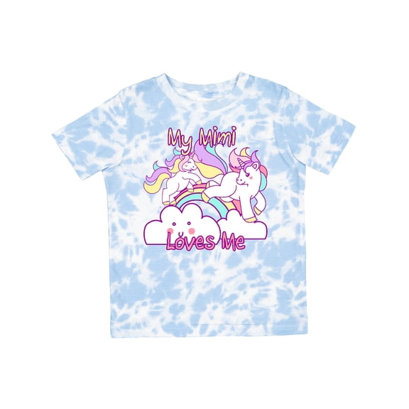 Inktastic My Mimi Loves Me Unicorn Girls Toddler T-Shirt