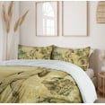 thumbnail image 6 of Ambesonne Italy Duvet Cover Sets, Florence Collage, 2-King, Pale Orange Mint Green, 6 of 7