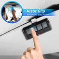 thumbnail image 1 of MesaSe Home Essentials Garage Door Opener Remote Universal  Replacement For 3-Button Remote With Visor Clip Black, 1 of 7