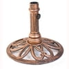 Jordan Manufacturing 22lb Bronze Steel Market Round Umbrella Base