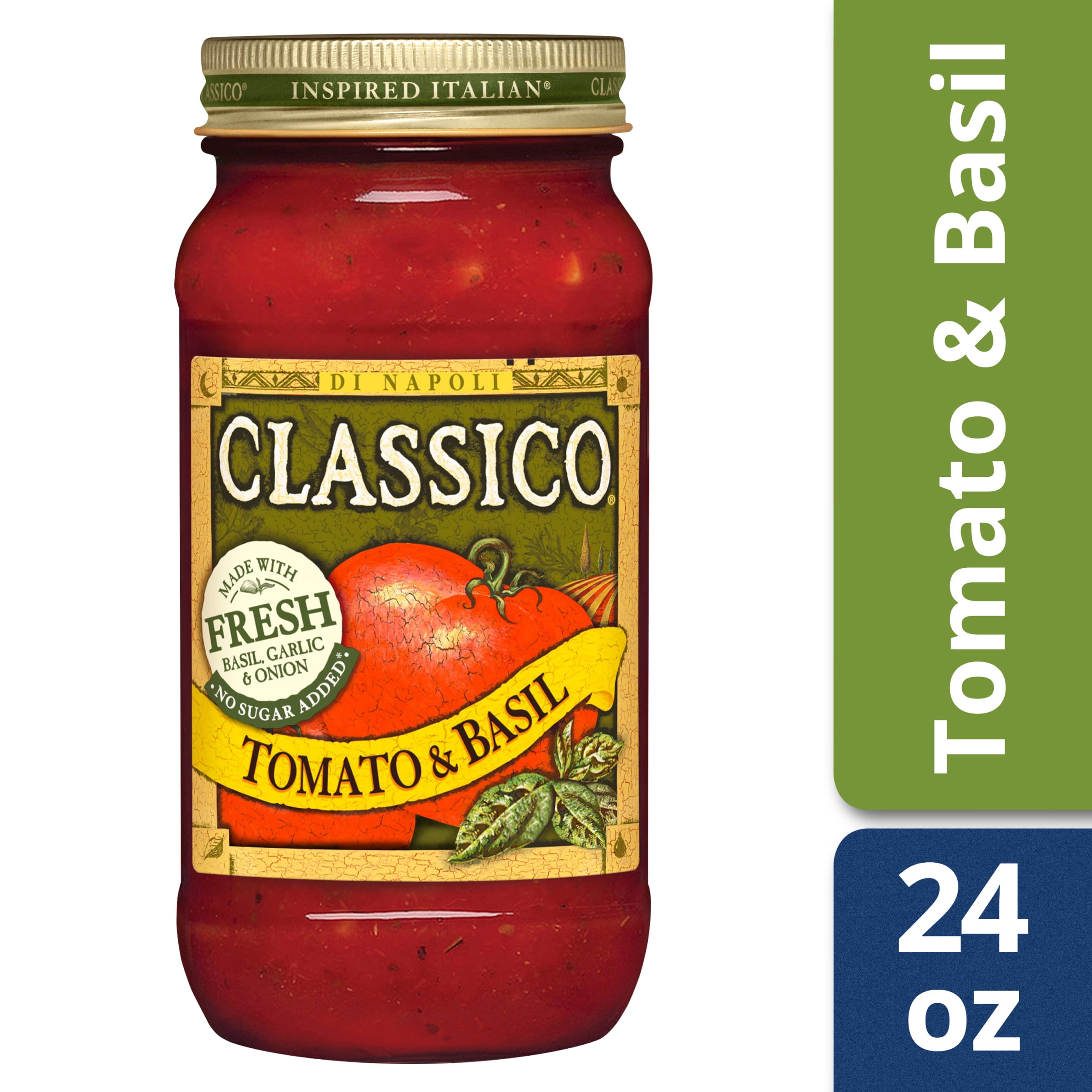 Classico Tomato and Basil Pasta Sauce 24 oz Jar