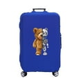 thumbnail image 1 of Luggage Cover Suitcase Protector Robot Bear Pattern Thicken Elasticity Dust Cover Anti-Scratch Protective Set 18-32 Inch Trolley blue L, 1 of 6