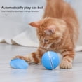 thumbnail image 4 of Juguete Interactivo Inteligente Para Gatos Bola Autogiratoria Led Colorida Con Campana De Hierba Gatera Y Juguetes De Plumas Monstrate PT001552-04, 4 of 6