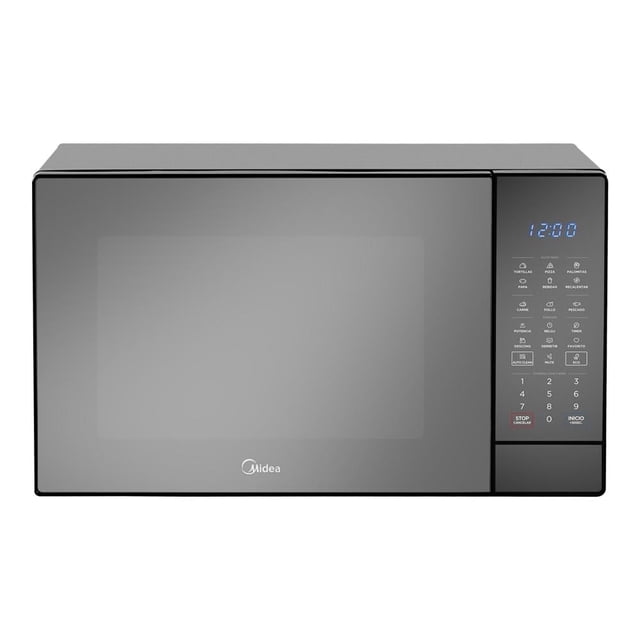Microondas Midea 1.4 Pies SmartECO Puerta Espejo MMDK14S2MB Negro