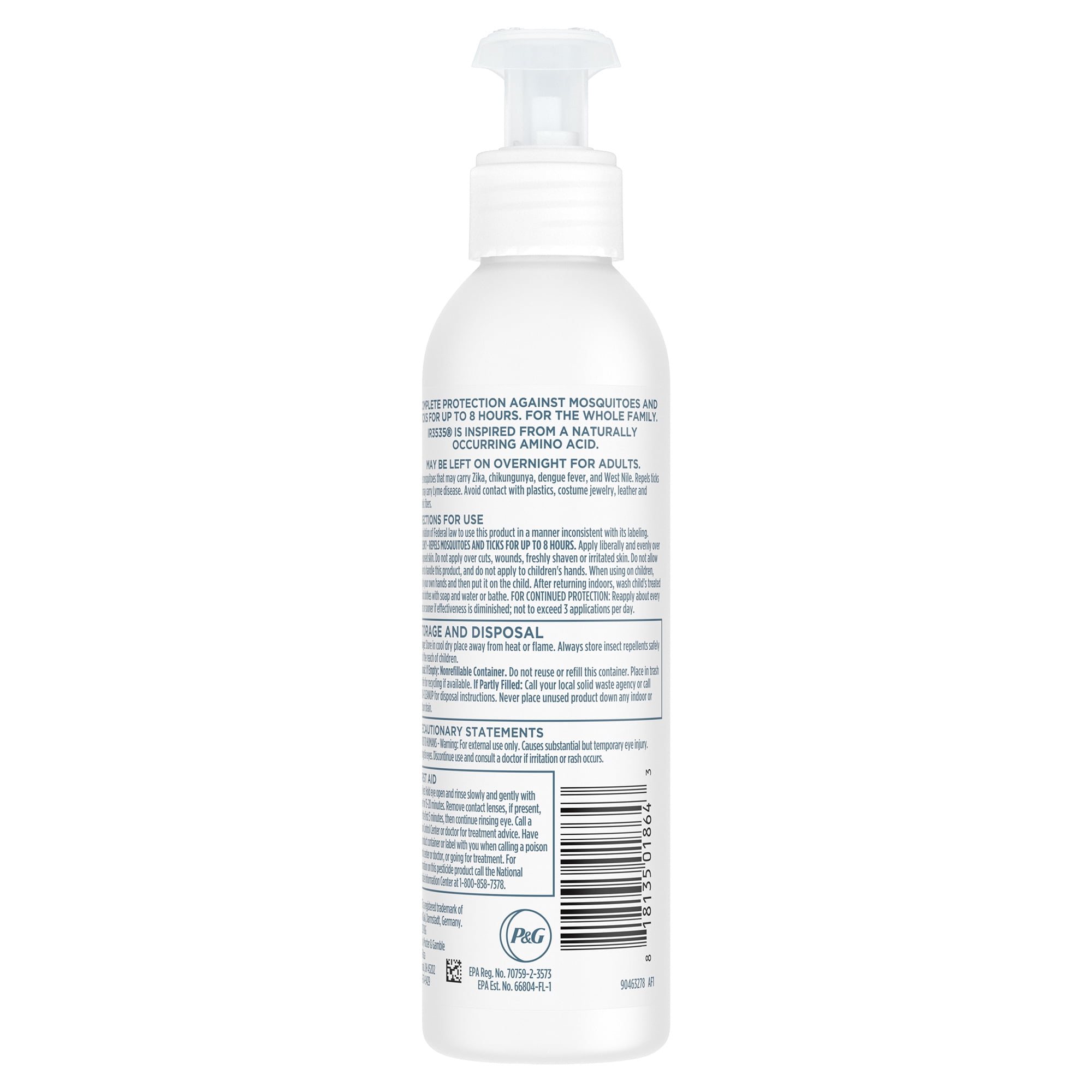 Zevo On Body Mosquito + Tick Repellent Lotion 5.8oz - Bug Spray Alternative