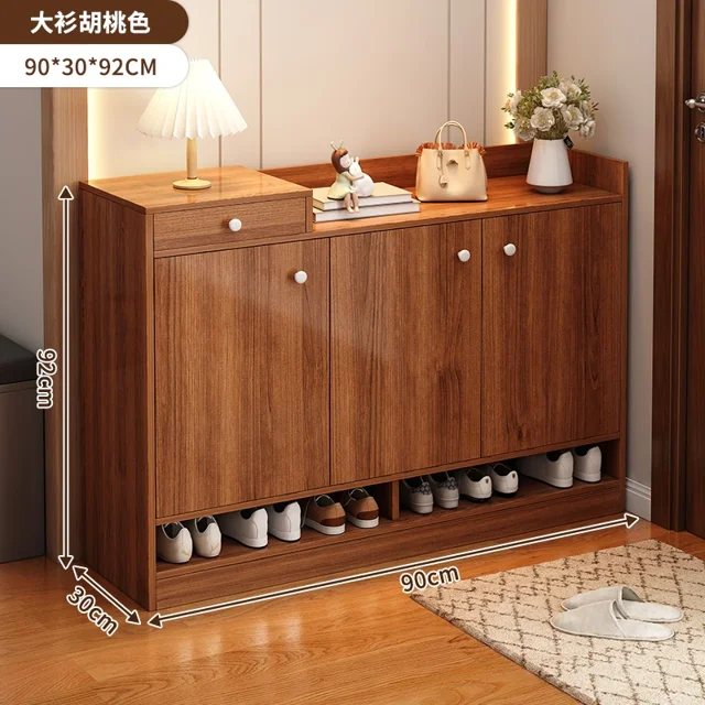 Organizador de entrada, armario de zapatos, almacenamiento móvil para sala de estar, estantes para zapatos, Archivadores ahorradores de espacio, muebles para el hogar