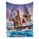 thumbnail image 2 of Moana 2 anti-pilling, suave, ligera, esponjosa y acogedora de lujo para hogar y cocina – Perfecta para niños y adultos, 100 x 150 cm, 2 of 6