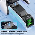 thumbnail image 2 of PS5 Controller Charger, ESYWEN PS5 Accessories,Charging Station for PlayStation 5 Controller, 2 of 9