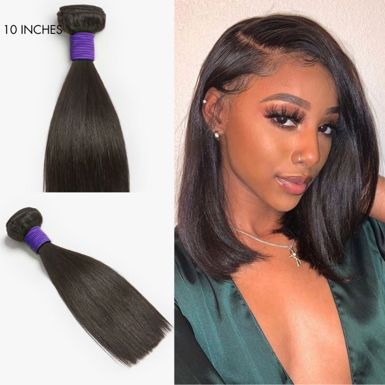 LUVME 20" Upgraded Brazilian Hair | 1pc Straight 100% Virgin Brazilian Human Hair Bundle