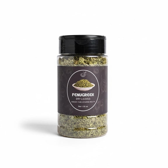 Zestiq Foods Fenugreek Dry Leaves (Kasuri Methi) (1.5 oz.) – Aromatic Cooking Herb for Asian & Global Cuisine