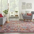 thumbnail image 5 of 8â€™ x 10â€™ Red and Multicolor Decorative Area Rug, 5 of 7