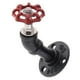 thumbnail image 5 of Tubo de Hierro Industrial Montado Pared Resistente B Accesorio de Equipamiento Industrial Sunnimix Gancho de pared industrial, 5 of 8
