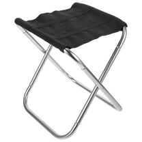 STOBOK Foldable Lightweight Camping Bench with Aluminum Frame and Comfortable Oxford Seating