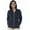 Navy, variant on Apparel 5250 Women's Boundary Fleece Jacket-Charcoal Heather-XS
