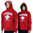 thumbnail image 6 of Lifeguard Jersey Shore NJ Life Guard Sweatshirt Red Large, 6 of 8