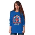 thumbnail image 4 of Betty Boop Cartoon American Beauty Women's Long Sleeve T Shirt Brisco Brands X, 4 of 6