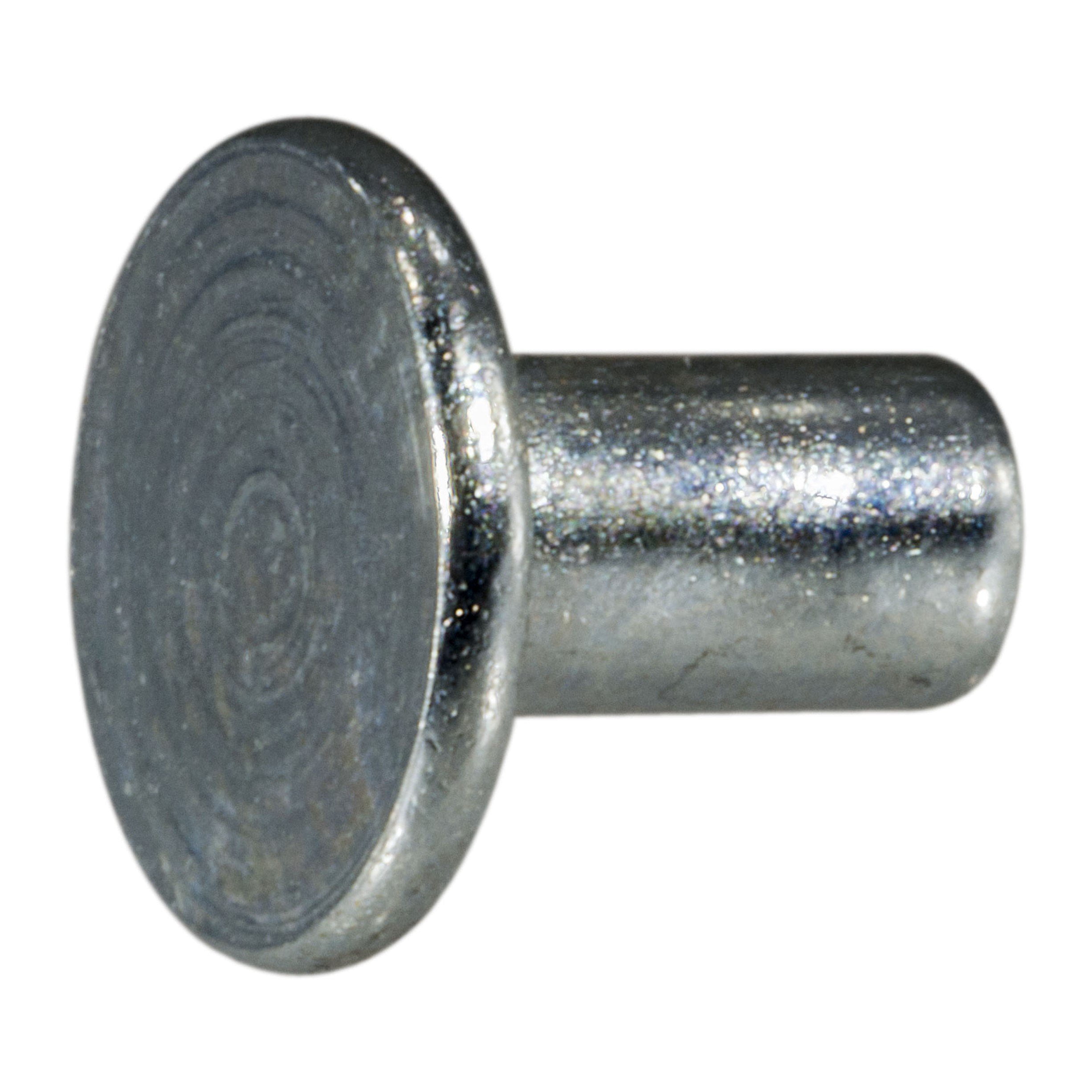 60 pcs. 3/16" x 5/16" Zinc Plated Steel Tubular Rivets TRIVT-094 