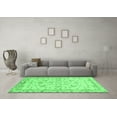 thumbnail image 3 of Ahgly Company Indoor Rectangle Oriental Emerald Green Traditional Area Rugs, 2' x 5', 3 of 4