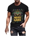 thumbnail image 1 of Camisetas de Manga Corta para Hombre Imprimir Deportes de Manga Corta Cuello Redondo Blusa Algodón Poliéster, Nueva Moda Casual Camiseta para Hombres, 1 of 1