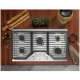 thumbnail image 5 of GE Plaque de Cuisson à Gaz Encastrée 36 Pouces Bord à Bord en Acier Inoxydable - JGP5036SLSS, 5 of 5