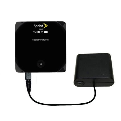 Portable Emergency AA Battery Charger Extender suitable for the Sierra Wireless AirCard W801 Mobile Hotspot - with Gomadic Brand TipExchange Technolog