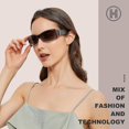 thumbnail image 2 of Ladies Polarized Sunglasses With Rhinestones, 2 of 5