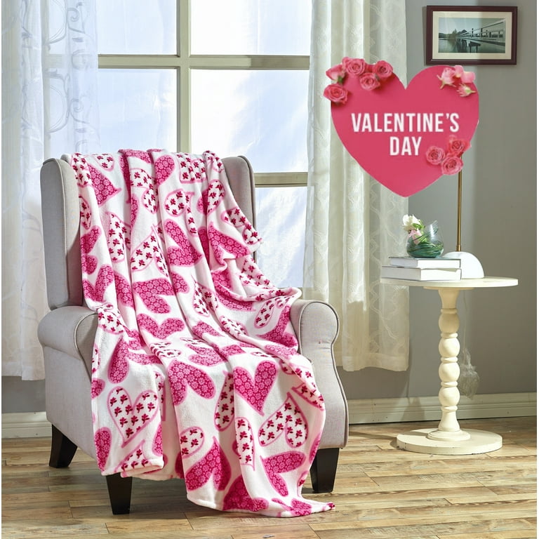 Valentine throw blanket walmart hotsell