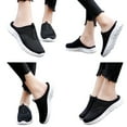 thumbnail image 2 of Women's Mules Clogs for Women Mesh Mules Sneaker Sandals for Female Lightweight Beach Shoes, 2 of 8