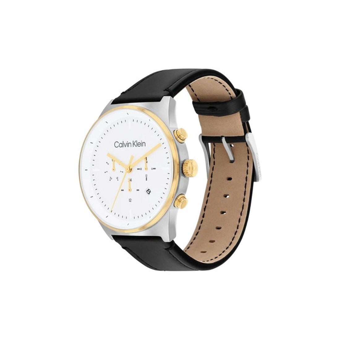 Calvin Klein K8721120 Men's Jeans Continual Swiss Made Silver Dial