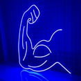 thumbnail image 3 of Glowneon Arm Muscle Neon Sign, Gym Fitness Wall Decor, 3 of 4