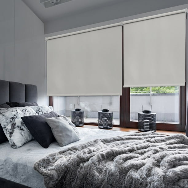 Persiana Enrollable Blackout Roll-up Marfil 140cmx250cm Stor Planet RE