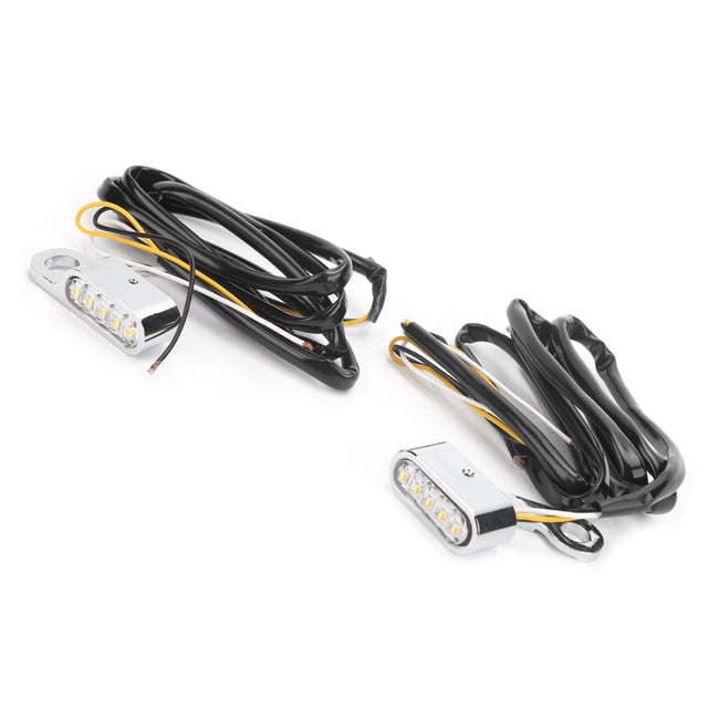 Indicador de seal de giro, luz de seal de giro duradera y liviana para accesorios de motocicleta LHCER Descripción de la referencia