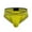 Yellow, variant on Mens Thongs Underwear G-String Fashion Solid Ice silk Underpants Blue L