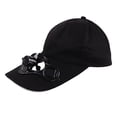 thumbnail image 1 of Agiferg Solar Fan Cap Advertising Cap Baseball Cap Men's And Women's Sun Visor, 1 of 1
