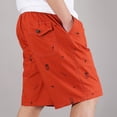 thumbnail image 3 of Ynynloco Mens Casual Shorts - Cotton Drawstring Summer Beach Stretch Twill Chino Golf Shorts with Side Pockets for Daily Outdoor Wear, 3 of 6