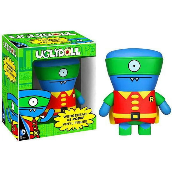 Funko Uglydoll Wedgehead as Robin Vinyl FIgure