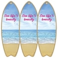 thumbnail image 1 of Letreros Colgantes Surf SurfShift 3Pzas 16x45cm Madera Tabla de Surf., 1 of 5