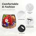 thumbnail image 6 of Lsque Pikmin Printed Women's Running Shorts with Liner Pockets,Elastic Quick Dry Workout Athletic Gym Yoga Shorts,Womens High Waist Shorts-XX-Large, 6 of 9