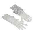 thumbnail image 1 of Butterfly Sheer Gloves for Formal Event Bride Gloves Elegant Wedding Gloves Stage Performances Lace Gloves for Dresses, 1 of 4