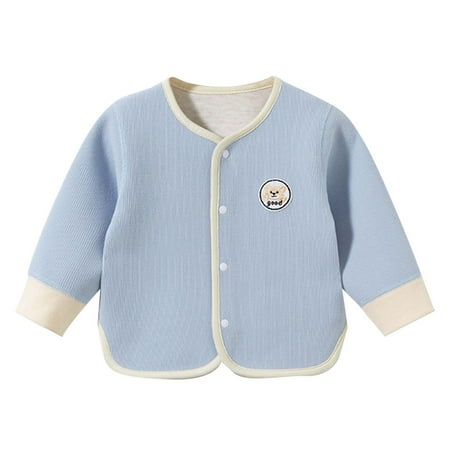 

MIASHUI Girls Outerwear Jackets Baby Boys Girls Winter Windproof HoodedJacket Warm Outerwear Ski Jacket Blue 3-6 Months