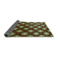 thumbnail image 2 of Ahgly Company Indoor Rectangle Oriental Turquoise Blue Industrial Area Rugs, 7' x 9', 2 of 4