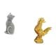 thumbnail image 5 of Estatua de gato, figura de escritorio, escultura de pollo, adorno de animal de resina, líneas modernas y elegantes, adecuada para decoración del hogar, 5 of 8